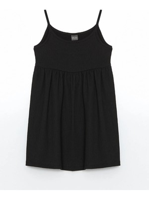 Lc Waikiki Yeni Sezon Kare Yaka Kız Çocuk Elbise