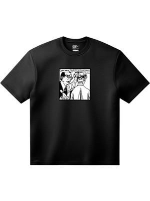 VN000VY4BLK1 Vans They Are Just Shoes Loose Ss Tee Erkek T-Shirt Siyah