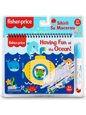 Fisher Price Magic Water Sihirli Boyama Kitabı Water Painting Okyanus