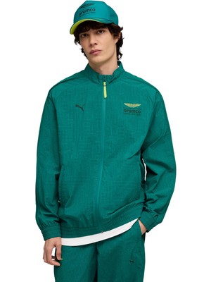 P635378 Puma Amf1 T7 Oversized Jacket Erkek Ceket Siyah