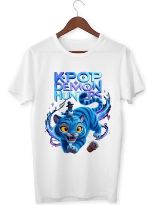 Alpşan Ticaret K-Pop Demon Hunters Baskılı Çocuk Tişört | Anime Tarzı Renkli Tasarım