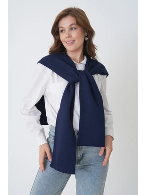 Saint Majesta %100 Akrilik Triko Omuz Şalı Kadın Ofis Günlük Moda Atkı- SM2026