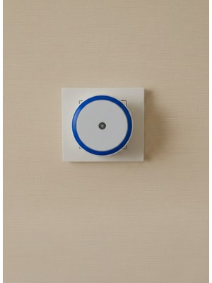 Ulbay Mavi Gece Lambası – Yuvarlak – Karanlıkta Otomatik Yanar – Fotoselli – 0.1W