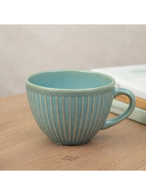 Giftmoda Mint Dokulu Seramik Kupa