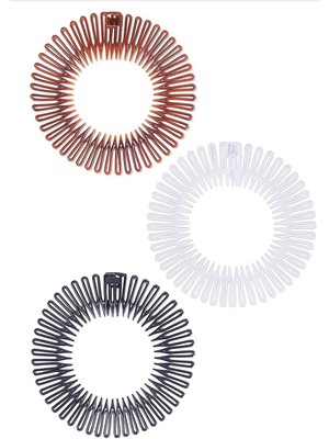 New Obsessions Akordiyon Tata Saç Bandı 3 Adet