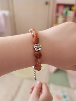 Fiorentaş Nazar bilekliği Amorf Akik Doğal Taş  Kız Çocuk Bileklik