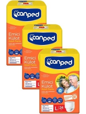 Canped Emici Külot Büyük Boy Large 72 Li