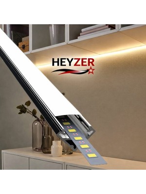Heyzer 25X16 Köşe LED Profili (3 Metre) – Alüminyum