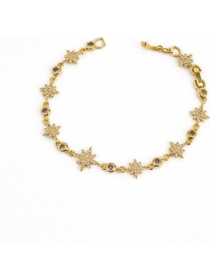 Sacha Kuzey Yıldızlı ve Taş Sıralı Bileklik