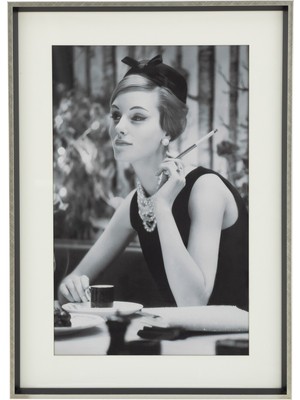 Mudo Home GRACE ÇERÇEVELİ CAM TABLO 50X70 CM