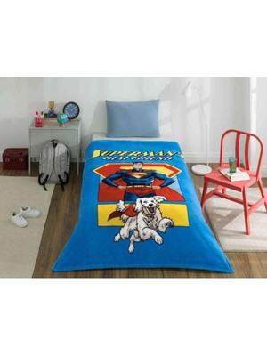 Özdilek Battaniye Lisanslı Superman Frıends 155X215(