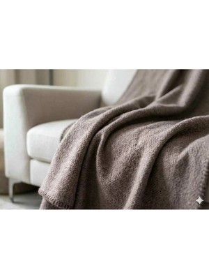 Özdilek (Nev)Battaniye Pamuk Diz 130*170 D.kahverengi