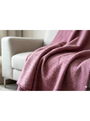 Özdilek (Nev)Battaniye Pamuk Diz 130*170 Leylak