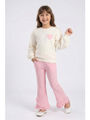 Crassi Kız Çocuk Takım Krinkıl Kumaş