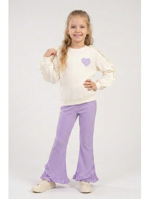 Crassi Kız Çocuk Takım Krinkıl Kumaş