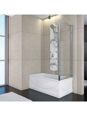 Sırduş 60X70 Sır-Lüks Küvet Üstü Yan Panel Duşakabin