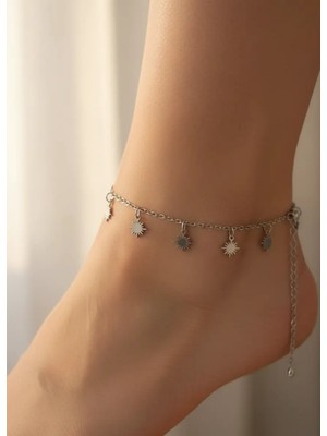 Biju Yılmaz Çelik Silver Tasarım Halhal - 25HAL08