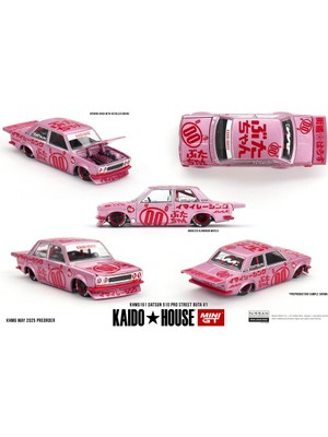 Mini GT Kaido House Datsun 510 Pro Street Buta V1 161