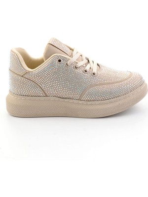 Bambi Bej  Kadın Sneaker K01709060287