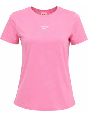 Reebok New Id Class Reg Tee Pembe Kadın Kısa Kol T-Shirt