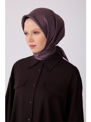 Belli Klasik Desen Tivil Ipek Eşarp 4317 E26YA4317D01-34