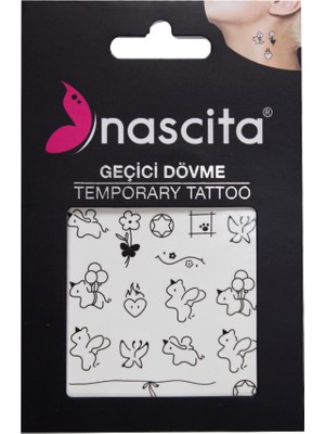 Nascita Geçici Yüz Dövmesi NASSTICKER0040