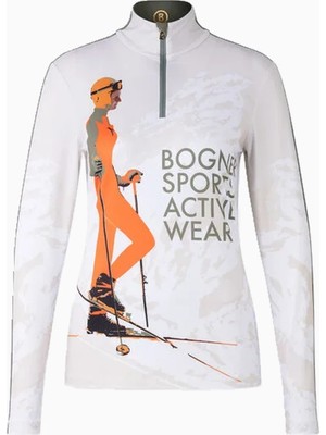Bogner Julina Retro Tasarımlı Teknik Üst Kadın Kayak Içlik