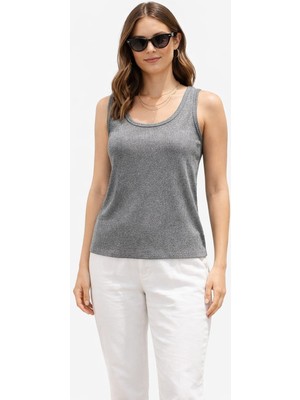 Alexandergardı Simli Kalın Askılı Kadın Atlet (B26-00349)