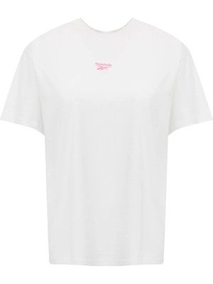 Reebok Bobo Rlx Tee Beyaz Kadın Kısa Kol T-Shirt