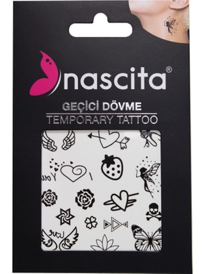 Nascita Geçici Yüz Dövmesi NASSTICKER0038