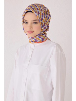 Belli Saten Ipek Eşarp E24YA9152D03 4052D-80