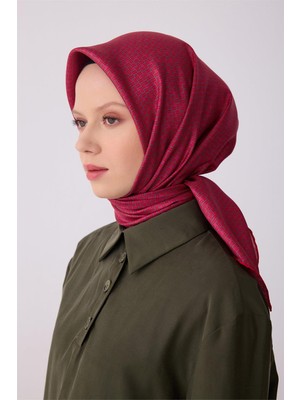Belli Klasik Desen Tivil Ipek Eşarp 4317 E26YA4317D01-80