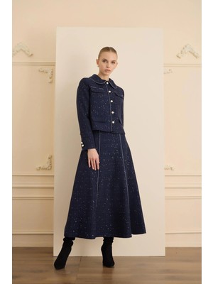 Senna Aurora Skırt Lacivert