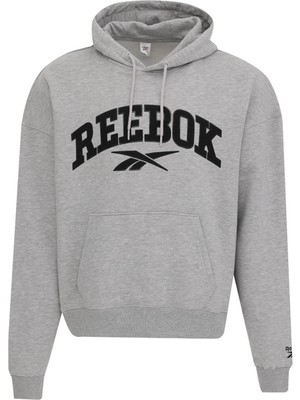Reebok Colman Hoody A Grı Mel Erkek Sweatshirt