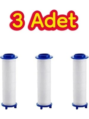 Deyhome Filtreli Duş Başlıklarına Uyumlu Yedek Filtre Kireç Kir Pas Önleyici