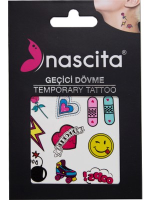 Nascita Geçici Yüz Dövmesi NASSTICKER0039