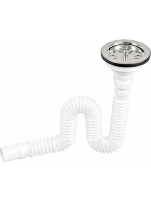 Banio Home - Çöpmak Kafalı Körüklü Sifon, Trap Head Bellows Siphon