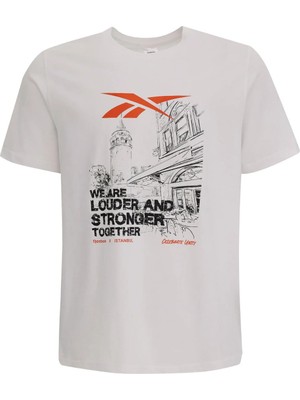 Reebok Nıxan Tee Beyaz Erkek Kısa Kol T-Shirt