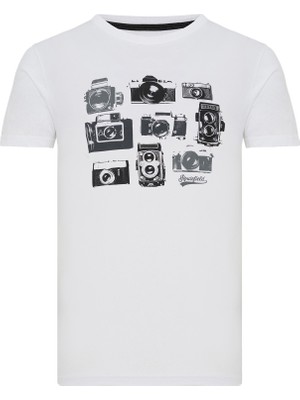 ROUTEFIELD Timer T-Shirt  Erkek T-Shirt RFTIMER23-10
