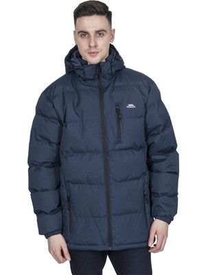 Trespass Clip - Padded Erkek Mavi Outdoor Ceketi