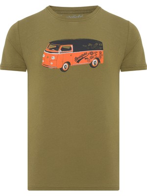 Routefield Tommy Haki Erkek T-shirt RFTOMMY23-33
