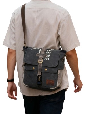 Old Cotton Cargo 7211 Gds Umber Bag Unisex Omuz Çantası