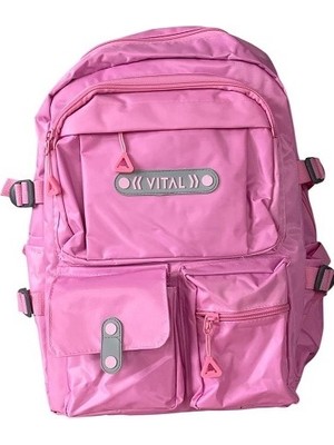 Vital Su Geçirmez Çok Bölmeli Ergonomik Okul Çantası