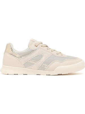 Derimod Kadın Bej Bağcıklı Sneaker 26PFE457214