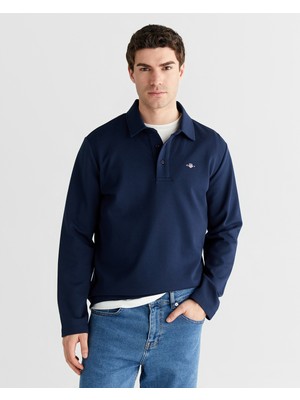 Gant Erkek Lacivert Regular Fit Polo Yaka Polo 2425337T.433