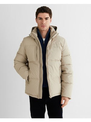 Gant Erkek Bej Regular Fit Fermuarlı Ceket 7125302T.277
