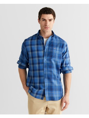 Gant Erkek Lacivert Gömlek 3825339T.433