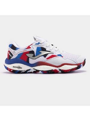 Joma Smash Men 2416 Whıte Royal Red Yürüyüş-Koşu Ayakkabısı
