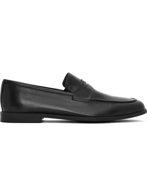 Derimod Erkek Siyah Deri Loafer 26SFD790218