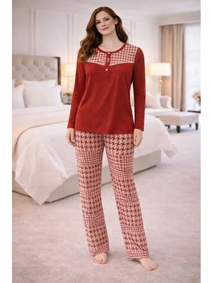 Nena Uzun Kol Kadın Pijama Takım 14869